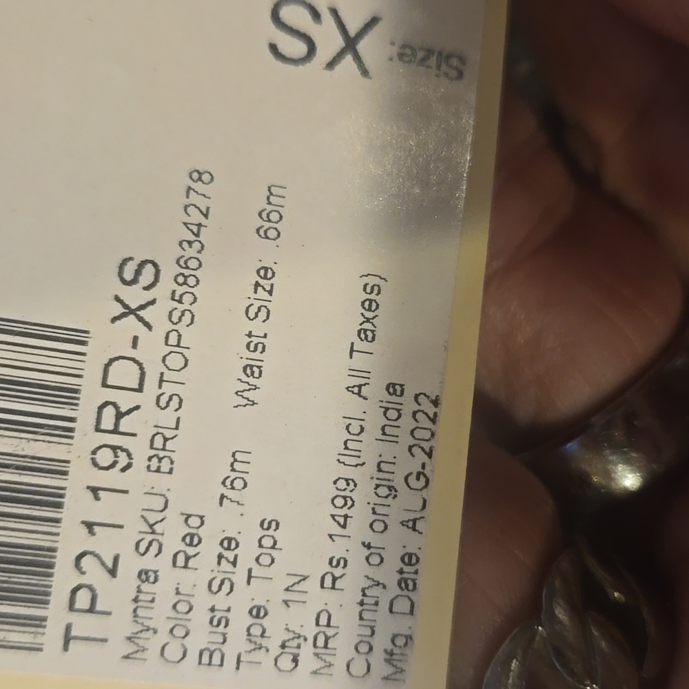 New Berrylush Floral Patchwork Crop Top - Picture 13 of 13